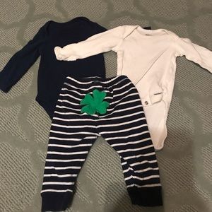 St. Patty’s Day (St. Patrick’s Day) 0-3 outfit